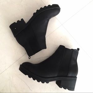 Black booties